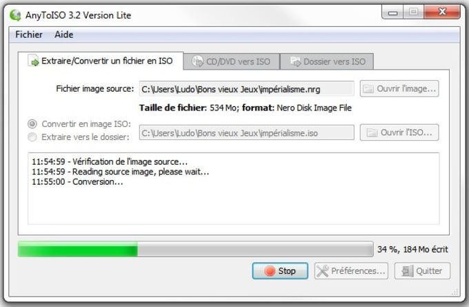 Fichier dmg sur windows 7 64 bits